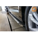Пороги алюминивые Brilliant Black Турция для Kia Sorento Prime 2015-2021