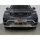 Защита передняя нижняя (двойная) 60,3/42,4 мм ТСС для Geely Atlas PRO 1.5L 4WD 2021 – н.в.