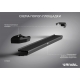 Порог-площадка "Black" F173ALB + комплект крепежа для Geely Coolray SX11 2023-н.в., Belgee X50 2023-н.в.