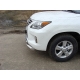 Накладка решётки радиатора 16 мм ТСС для Lexus LX-570 2012-2015