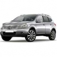 Накладки на задний бампер Nissan Qashqai +2 2007-2010
